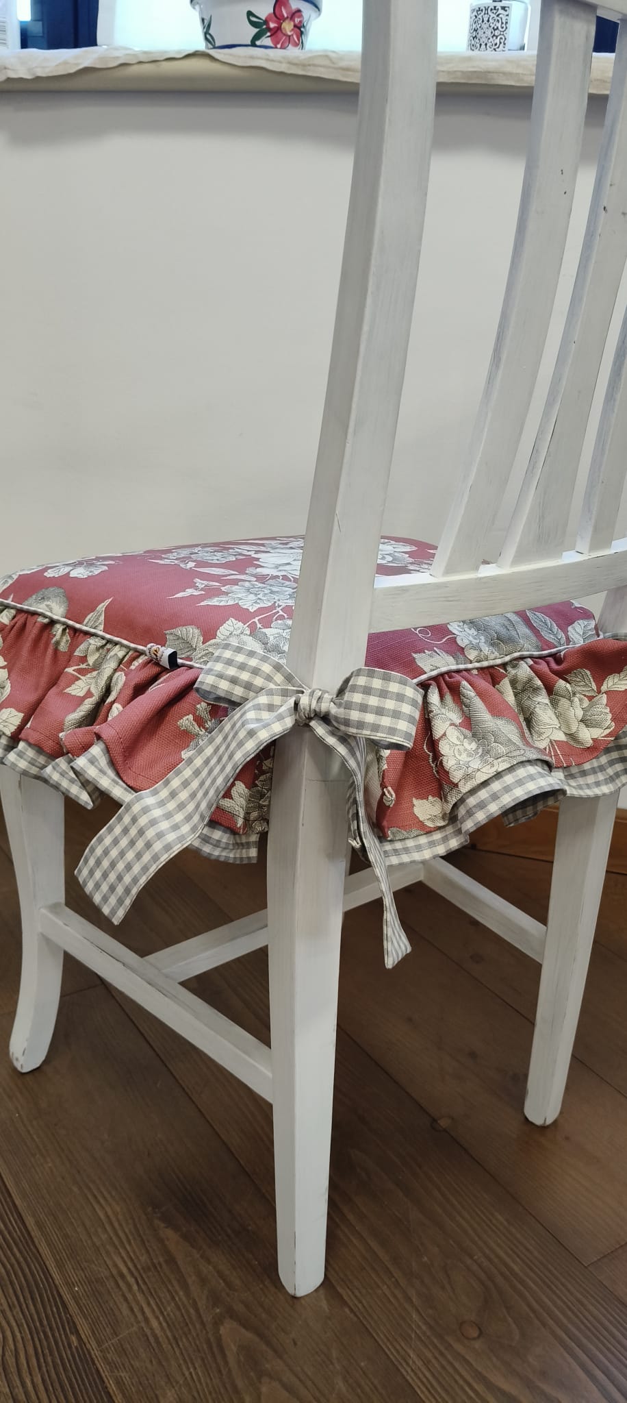 Cuscino con doppia balza ASTRID