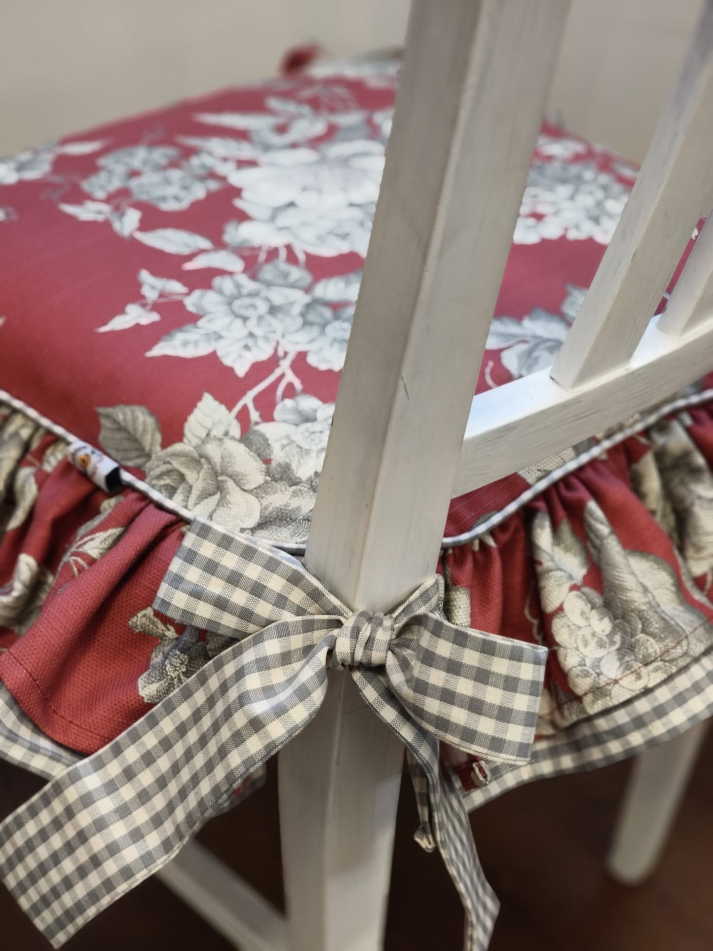 Cuscino con doppia balza ASTRID