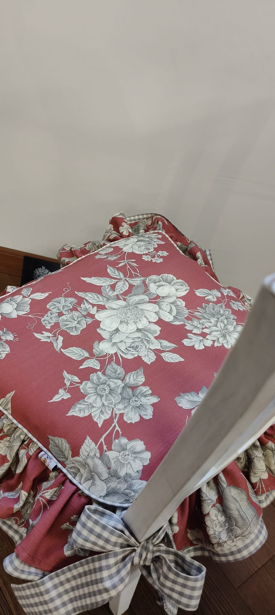 Cuscino con doppia balza ASTRID