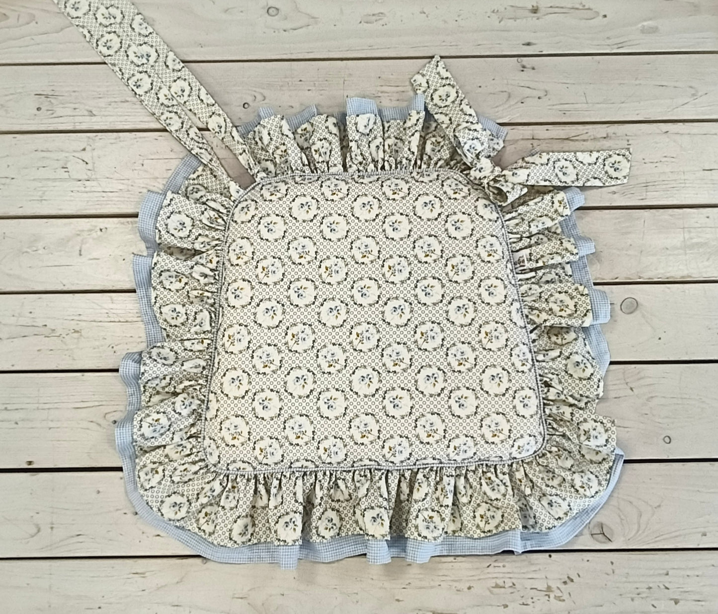 CUSCINO SEDIA SAGOMATO AZZURRA