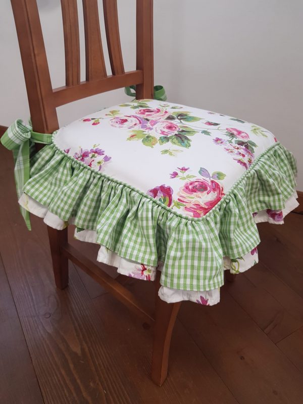 Cuscino per sedia sagomato -  Angela